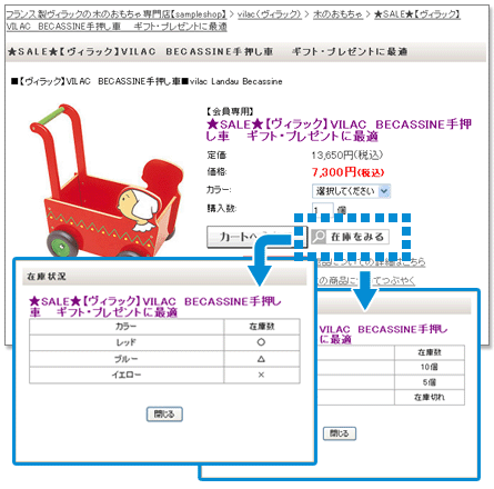 別ウインドウ表示