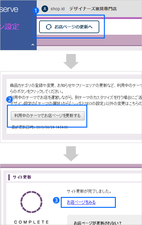 フロートボタンを表示する